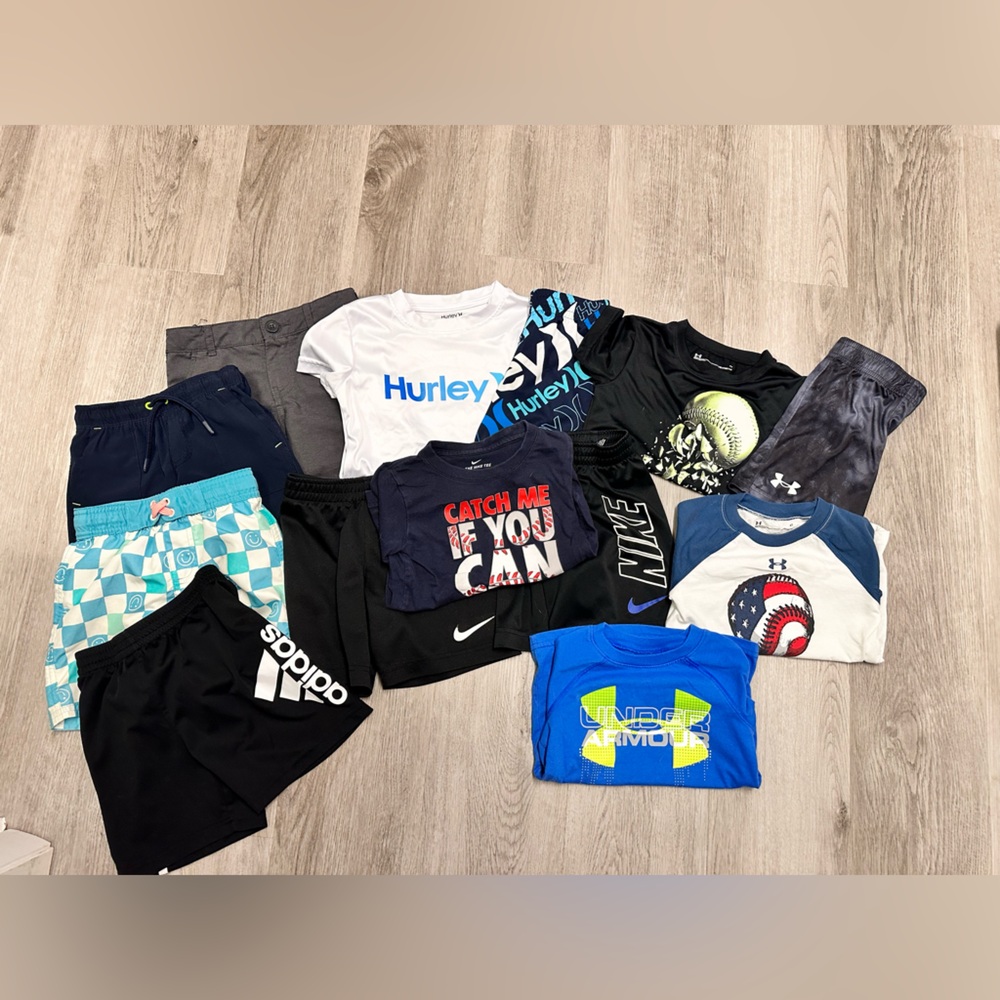 Toddler Boy Shorts and Tshirt Bundle